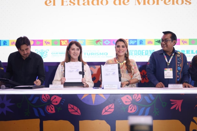 Unen estrategias gobernadoras de Morelos y Guerrero para potenciar el turismo en ambas entidades