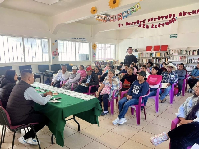 Prepara Hueyapan reencuentros de familias de migrantes