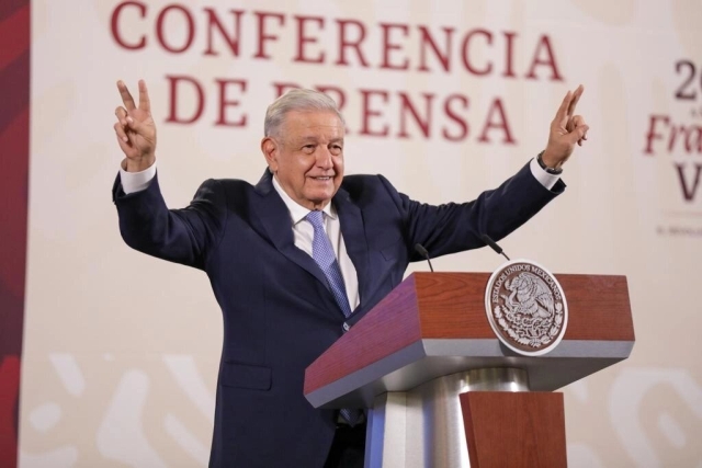 Marcha de trabajadores del Poder Judicial &#039;da pena ajena&#039;, afirma AMLO