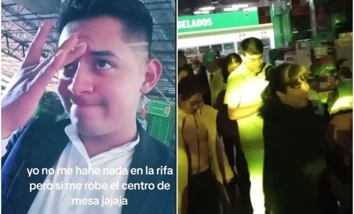 Empleados de supermercado hacen posada entre pasillos y conquistan tiktok