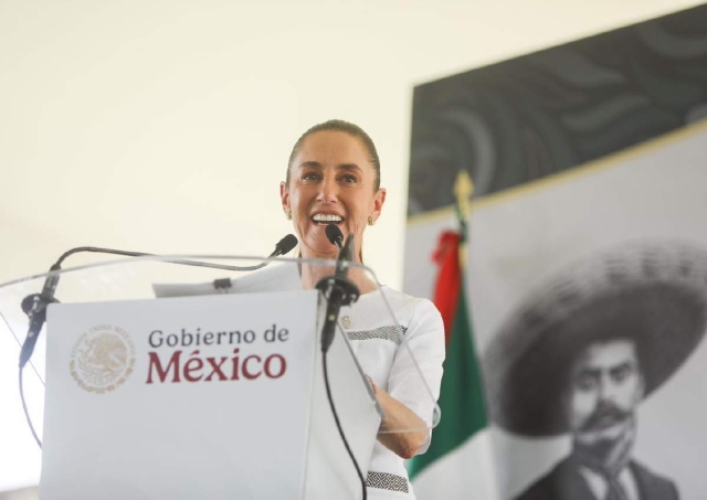 La presidenta Claudia Sheinbaum visit&oacute; Morelos el fin de semana. 