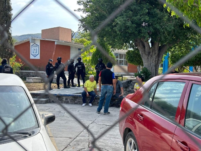   El hecho generó movilización policial.