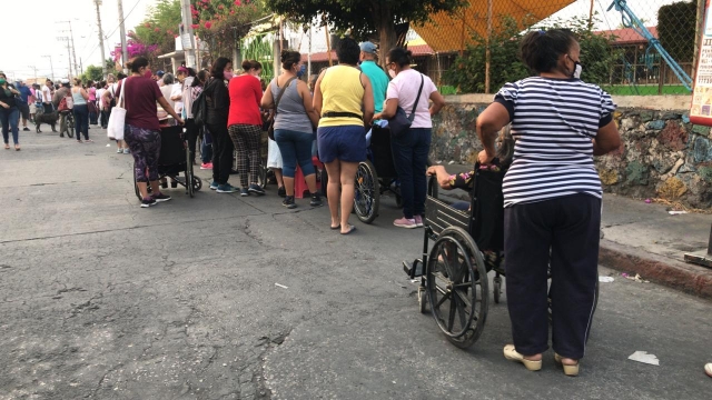 El lunes se reanudará la vacunación a adultos mayores en Jiutepec