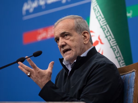 Masoud Pezeshkian, presidente iraní.