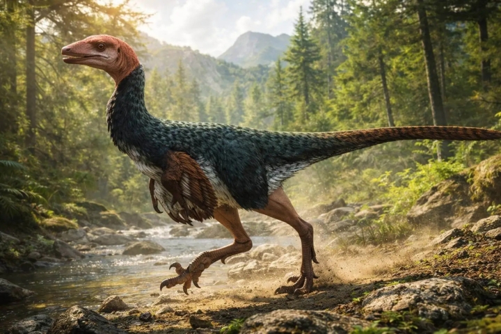 Descubren dinosaurio con cr&aacute;neo reforzado para embestir a sus rivales