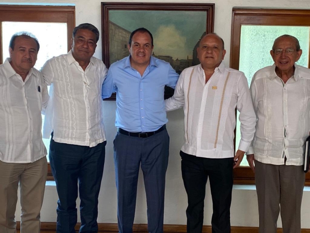 Acuerdan Cuauhtémoc Blanco y nueva dirigencia del SNTE trabajo conjunto a favor del magisterio y la educación de niñas, niños y adolescentes