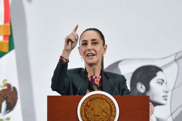 Sheinbaum llama ‘porro’ a Alejandro Moreno por agresión a Noroña