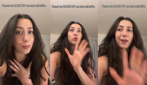 El polémico video sobre tener un &quot;backup&quot;