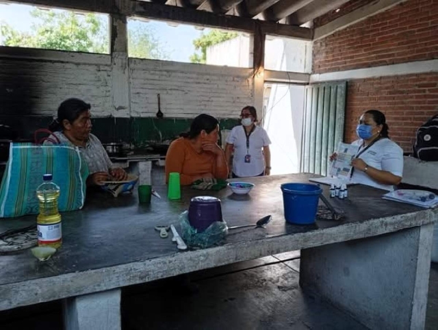  Refuerzan prevenci&oacute;n de enfermedades infecciosas en albergue de Ayala
