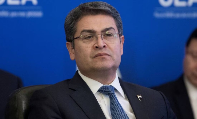 Expresidente de Honduras, Juan Orlando Hernández.