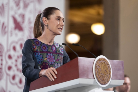 Sheinbaum condena asesinato de Charlie Kirk y rechaza violencia política