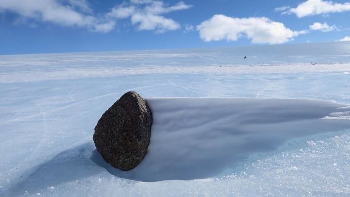 Cambio climático amenaza investigación de meteoritos en la Antártida