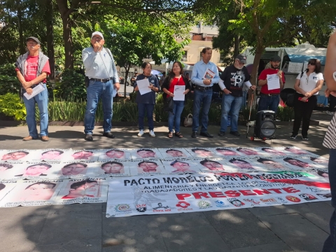 Se sumarán organizaciones del Pacto Morelos a las acciones a 11 años del caso Ayotzinapa