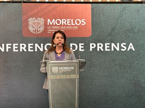 Confirma gobernadora Margarita González Saravia visita de la presidenta Claudia Sheinbaum a Morelos