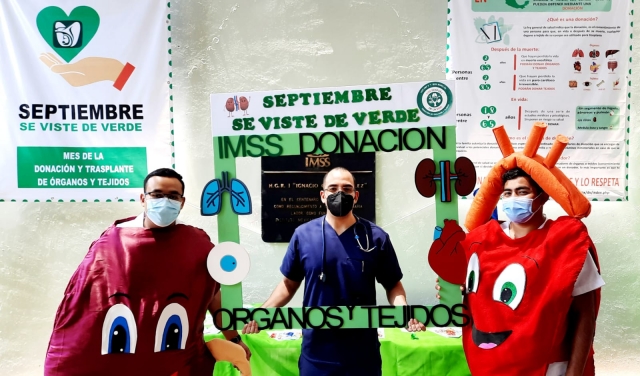 Realiza IMSS Morelos &#039;Segunda feria de la donación de órganos y tejidos 2021&#039;