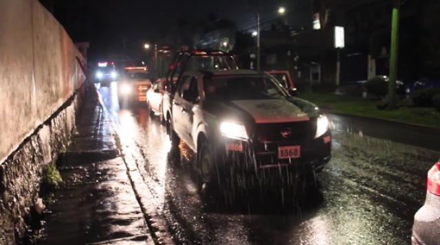 Atiende SSP Cuernavaca auxilios ciudadanos a causa de condiciones climatológicas