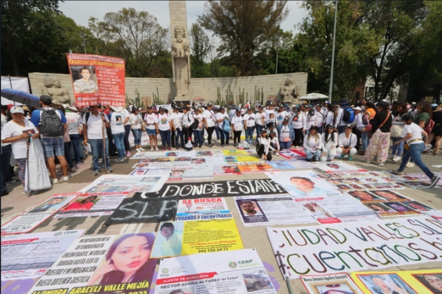 Madres buscadoras realizan marchas por el 10 de mayo