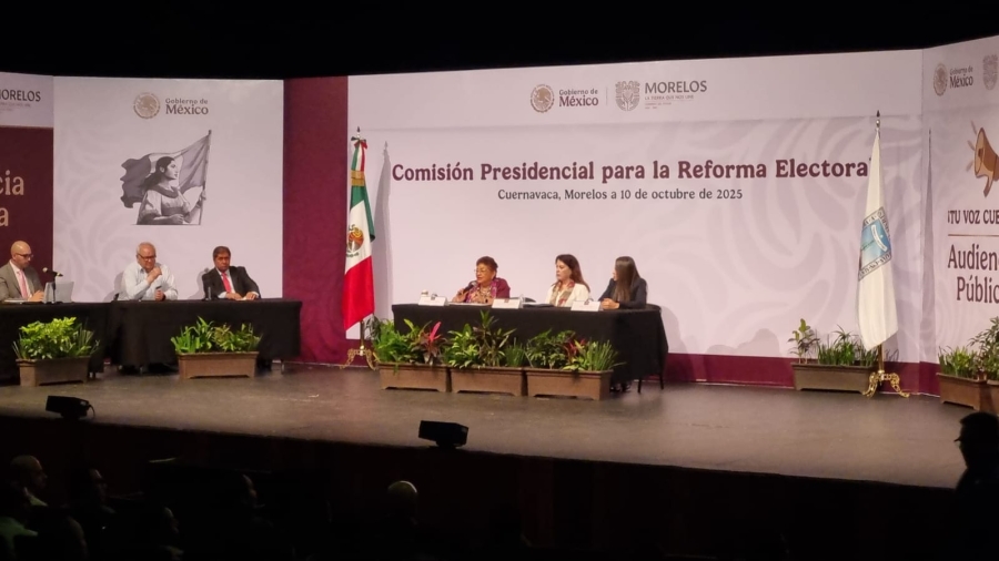 Se lleva a cabo foro estatal de la reforma electoral en Morelos