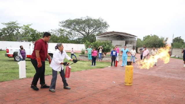  La capacitación tuvo lugar en el recinto ferial.