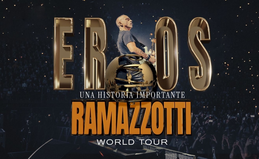 Eros Ramazzotti anuncia tres conciertos en México para 2026 como parte de su gira mundial 'Una Storia Importante'
