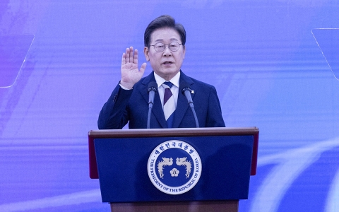Lee Jae Myung asume la presidencia de Corea del Sur