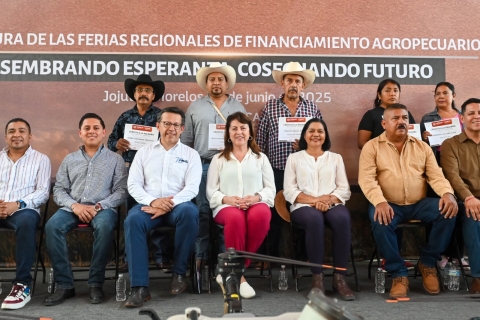 Sembrando esperanza, cosechando futuro: Morelos acerca financiamientos directos a productores agropecuarios