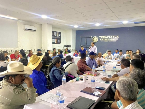 Autoridades auxiliares de Yecapixtla se capacitan para mejorar su desempeño