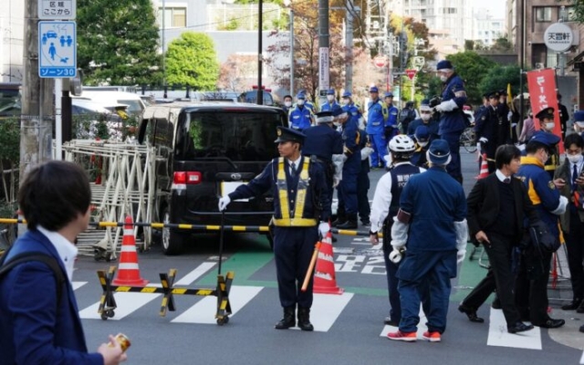 Detienen a hombre en Tokio tras choque cerca de Embajada de Israel