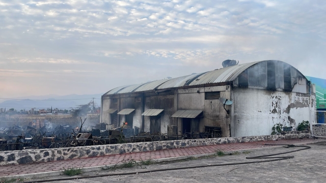 Informó SSM sobre incendio en almacén de la Jurisdicción Sanitaria III, en Yecapixtla