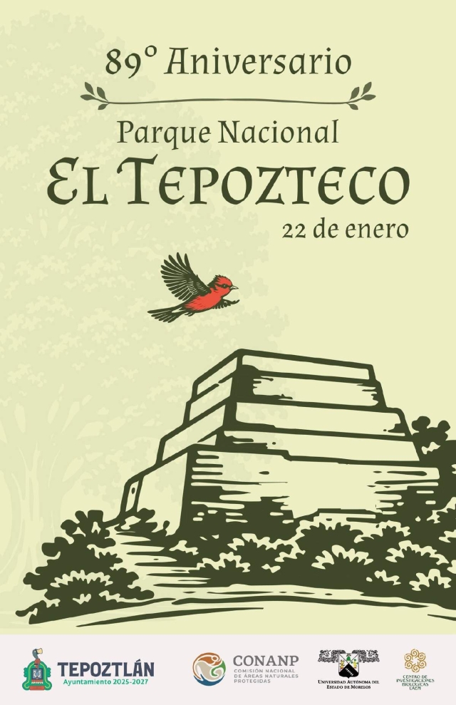 Celebrar&aacute;n 89 aniversario de la creaci&oacute;n del Parque Nacional El Tepozteco