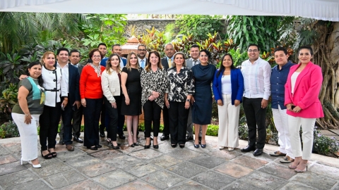 Reconoce Margarita González Saravia labor de las y los abogados de Morelos