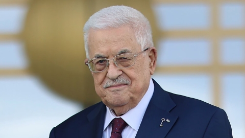Mahmoud Abbas, presidente de la Autoridad Nacional Palestina.