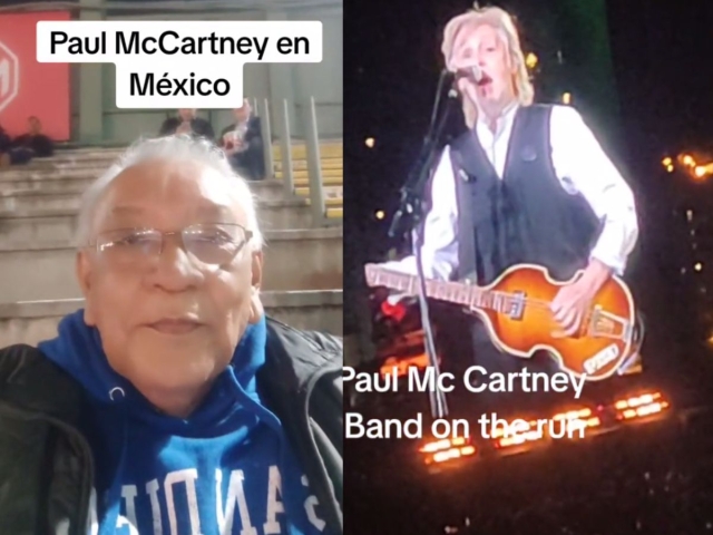 Abuelito narra concierto de Paul McCartney y cautiva Tiktok