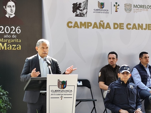 Dispuso ayuntamiento capitalino de 200 mil pesos para programa de canje de armas de fuego 2026