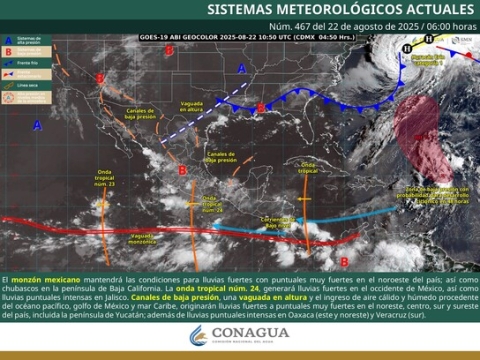 Tendrá Morelos un fin de semana con tormentas eléctricas y temperaturas calurosas