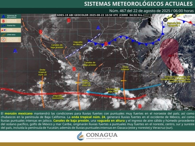 Tendrá Morelos un fin de semana con tormentas eléctricas y temperaturas calurosas