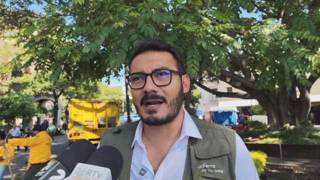 Inicia programa de revitalización de árboles del zócalo de Cuernavaca