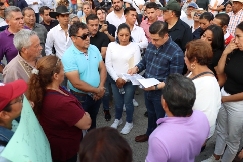 Encabeza alcalde de Jiutepec marcha exploratoria en colonias Bugambilias y Ampliación Bugambilias