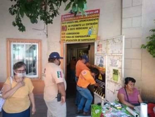 Las áreas municipales de Protección Civil retomaron los operativos en zonas comerciales del poniente.