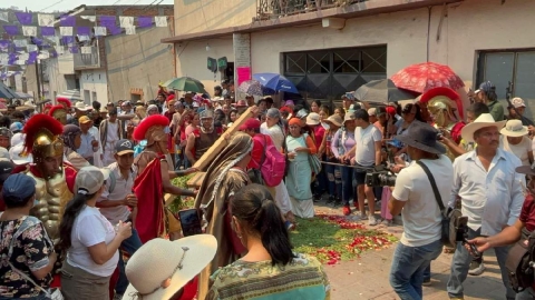  Viacrucis de Ayala cumple 87 a&ntilde;os