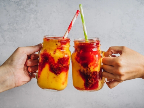 Chamoyada de mango: refrescante, dulce y picosita para el calor