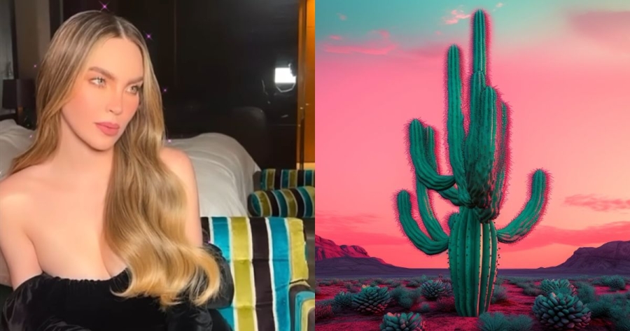 Pintan mural dedicado a Belinda por su nuevo sencillo ‘Cactus’ en CDMX