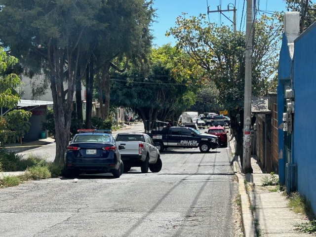 El crimen ocurrió cerca del tianguis del lugar.