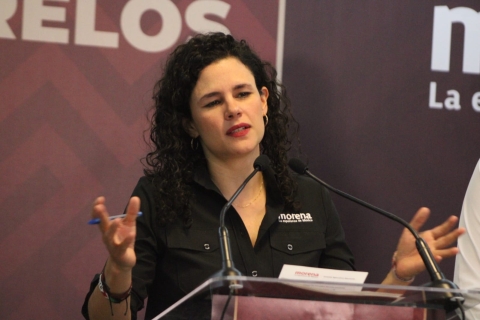 Anuncia Luisa María Alcalde Luján instalación de 945 comités de Morena