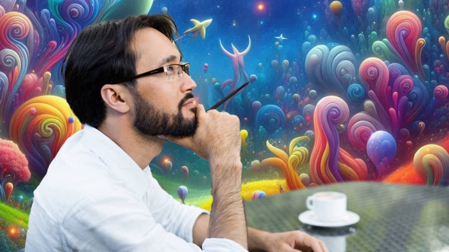 El escritor delirante