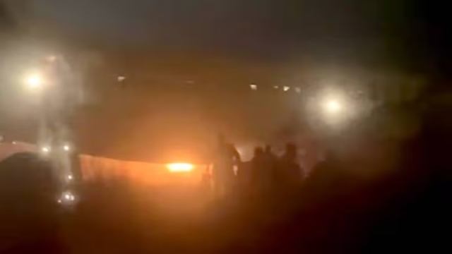 VIDEO: 10 pasajeros quedan heridos tras incendio de avión en Senegal