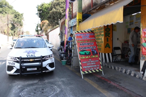 Arranca operativo en Jiutepec para liberar las calles del municipio