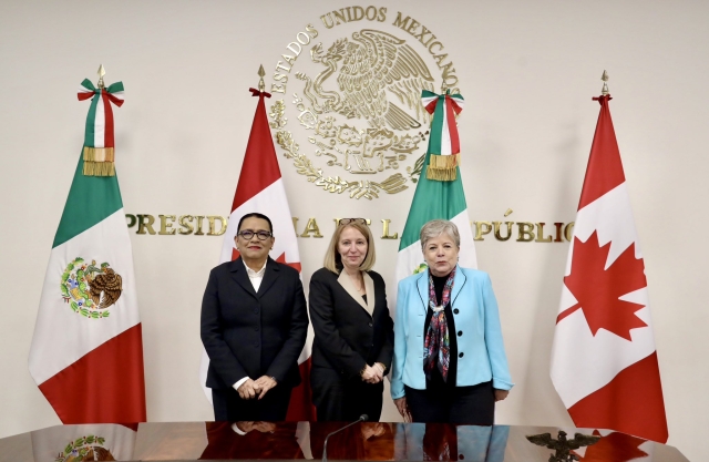 México, EU y Canadá unen esfuerzos contra drogas y armas