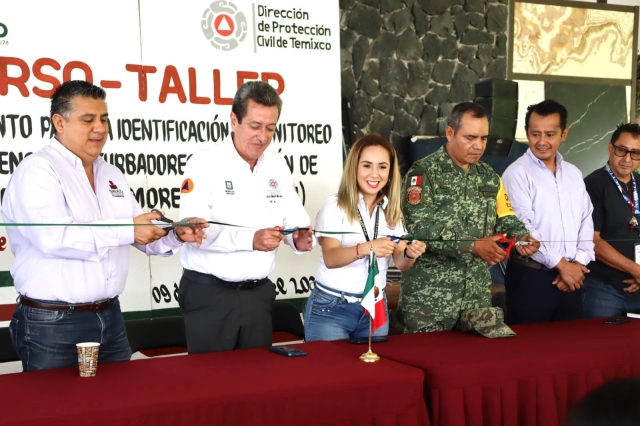 Curso-Taller en Temixco fortalece la preparación ante emergencias