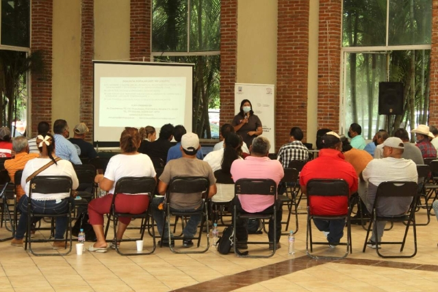 El taller se realizó para que los municipios conozcan más sobre las funciones de cada institución federal y estatal que trabajan en materia de medio ambiente.